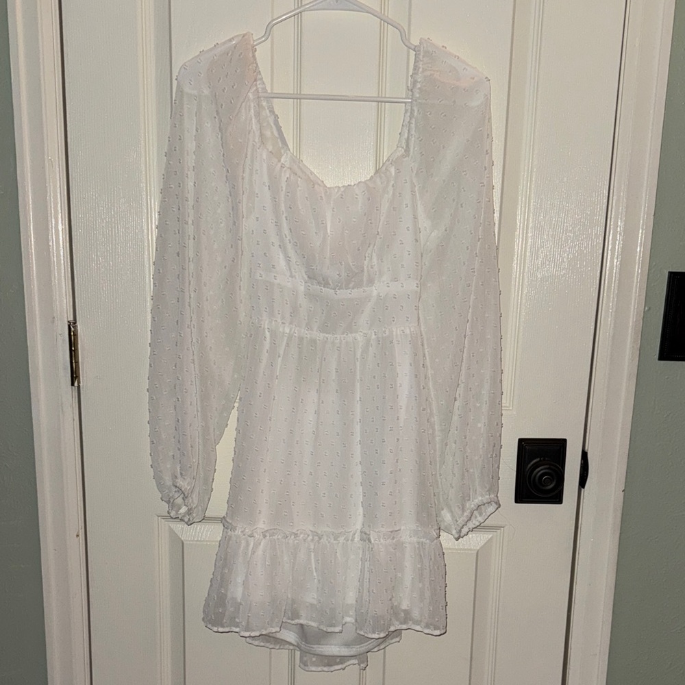 Altar'd State White Dress